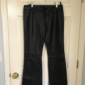 WOMEN'S SIZE 8 LEATHER PANTS - WHET BLU brand - NEW without tags
